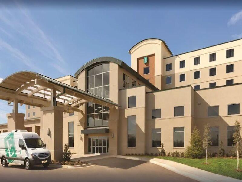 Embassy Suites Oklahoma City Downtown/Medical Center Exteriör bild